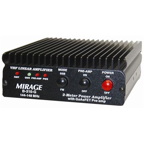 Mirage B 310 G Amplificador Vhf 144 148 Mhz 12 V 100 W