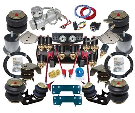 Mini Car Or Truck Extreme Fbss Air Suspension Kit With Triangulated 4