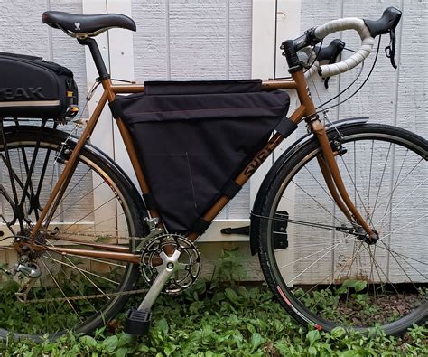 Bicycle Frame Bag 8 Steps With Pictures Instructables