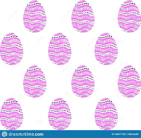 Seamless Pattern Backgrounds Textures Of Colored Abstract Easter Eggs