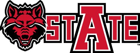 Arkansas State Red Wolves Logo Secondary Logo Ncaa Division I A C