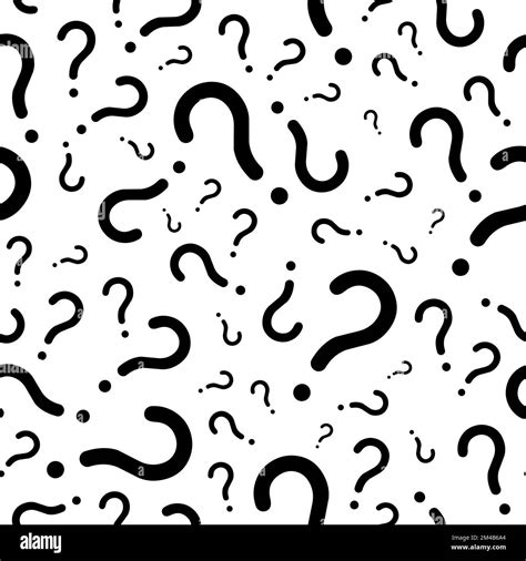 Question Marks Seamless Pattern Vector Question Texture For Online