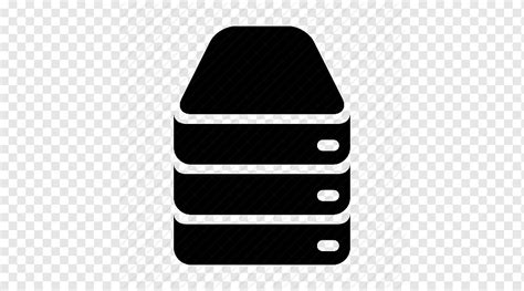 Black Illustration Computer Servers Computer Icons File Server