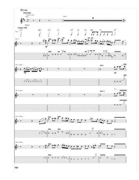Keep Yourself Alive By Queen Brian May Digital Sheet Music For Guitar