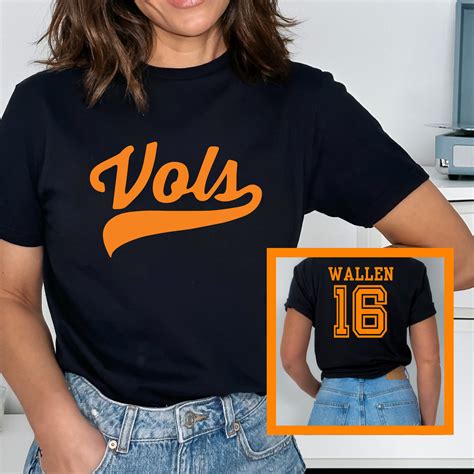 Tennessee Vols Wallen Shirt Morgan Wallen Inspired Vols Shirt