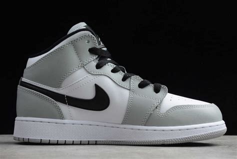 The air jordan collection curates only authentic sneakers. 2020 Latest Air Jordan 1 Mid GS Light Smoke Grey 554725 ...