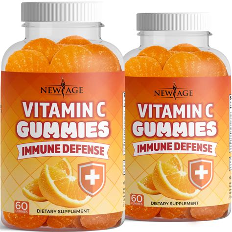 Buy NEW AGE C Gummies Orange C Gummy Supports Y Immune System