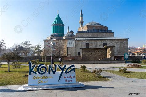 Mevlana museum in Konya, Turkey - stock photo | Crushpixel
