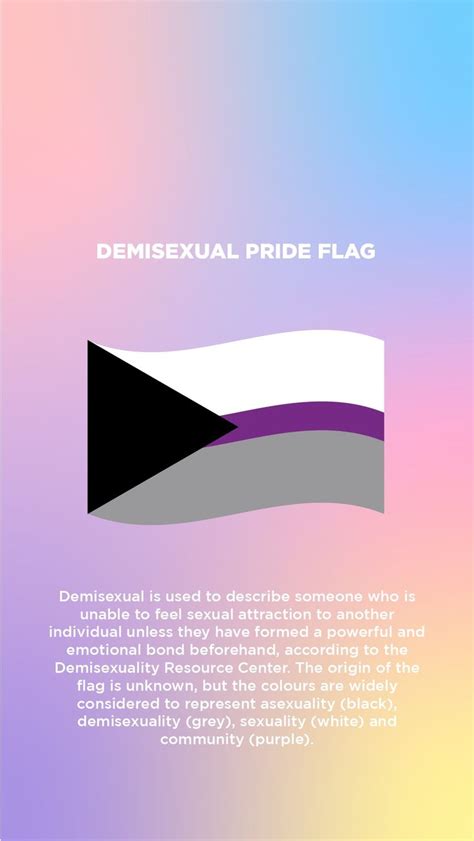 learn more about the demisexual pride flag pride2021 loveislove pride lgbtq emotions