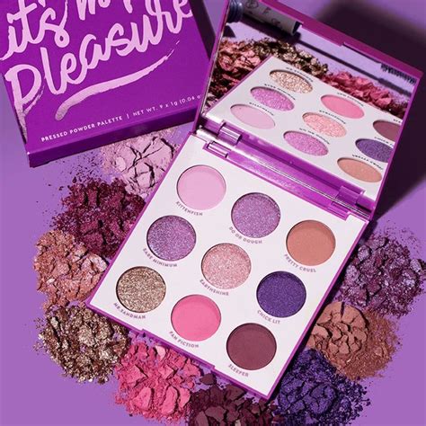 Its My Pleasure Purple Eyeshadow Palette Colourpop Eyeshadow