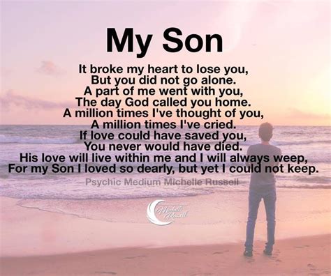 Loss Of A Son Quote Inspiration