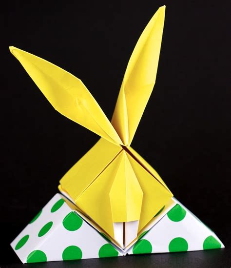 Easter Bunny Box New Origami Model Origami Origami Models