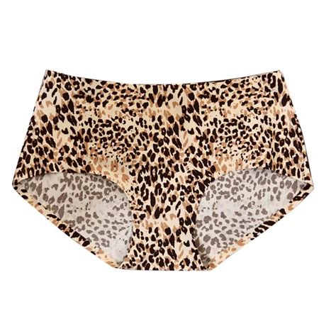 feitong ladies panties leopard print sexy women underwear lace flowers low waist underwear print