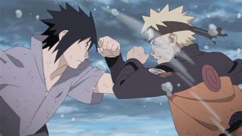 Naruto Shippuden La Espectacular Batalla De Naruto Vs Sasuke Hero