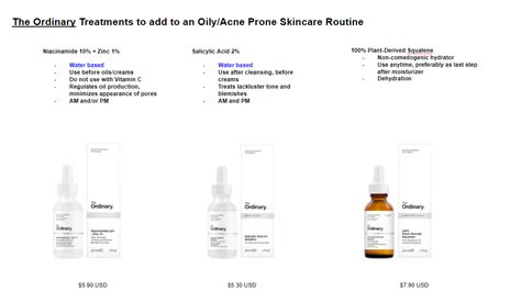 The ordinary does not test on animals. The Ordinary Skincare Guide to Oily, Acne Prone Skin | The ...