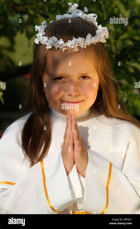 Day Garment Hand Child Communion Hi Res Stock Photography And Images