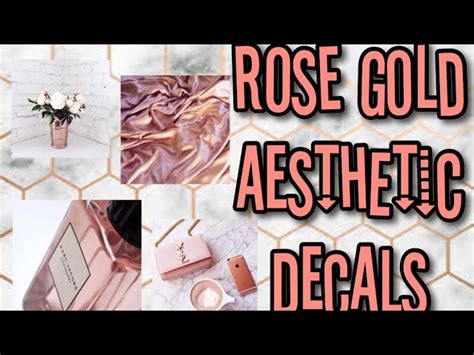 Roblox Bloxburg Rose Gold Aesthetic Decal Id S Clipzui Com My Xxx Hot Girl