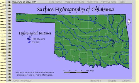 Rivers And Reservoirs In Oklahoma