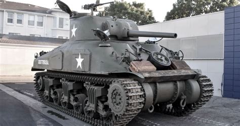Bring A Big Trailer Sherman Tank For Sale Out Of Los Angeles