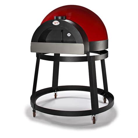 Rotating Gas Wood Fired Pizza Oven Pavesi Joy 110 Tw Pizza Ovens