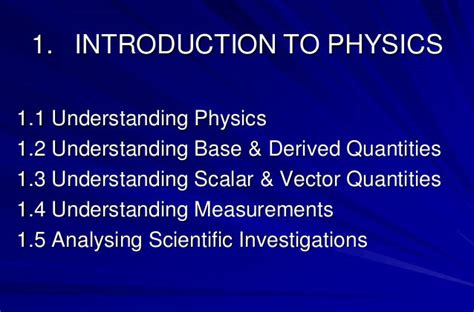 What Is Physics Definition Areas Role And How It Works