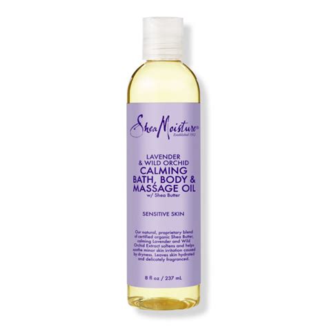 Sheamoisture Lavender And Wild Orchid Calming Bath Body And Massage Oil