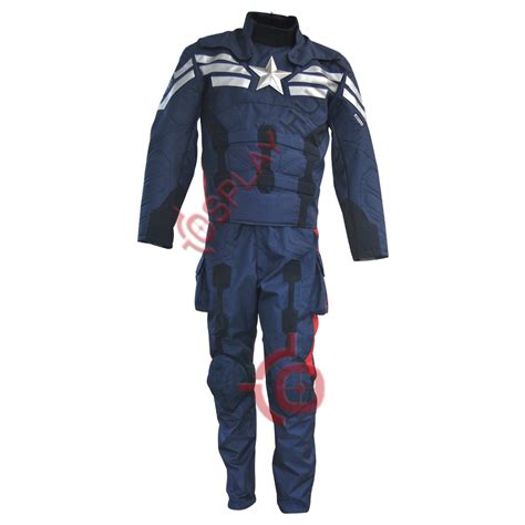 Captain America Stealth Strike Suit Cosplay The Winter Soldier Costume