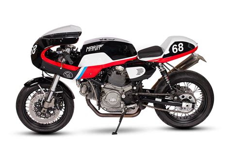 Termi 2:2, ceramic coated exhaust, dp race ecu, ducshop hyperstacks, pciii, speedymoto clutch bling. Maria Motorcycles Ducati GT 1000 - RocketGarage - Cafe ...