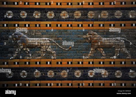Babylon Wall Reconstruction Hi Res Stock Photography And Images Alamy