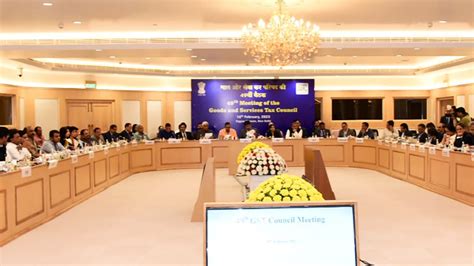49th Gst Council Meet Final Gst Appellate Tribunal Agreement To Be Drafted