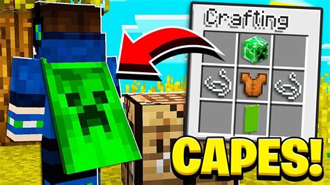 How To Craft Capes In Minecraft Tutorial Pocket Edition Xbox Pc