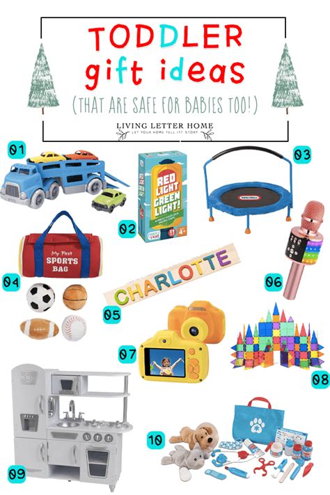 The ideal gift can be hard to find, but when shopping for a toddler, it should be both educational and entertaining. Toddler Gift Ideas that are Safe For Babies - Living ...