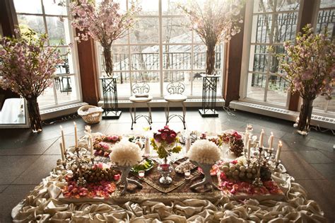Romantic Wedding Reception Decor Fruit Centerpieces