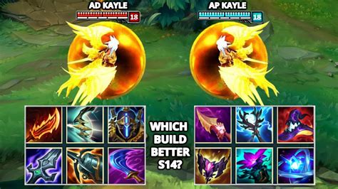 Ap Kayle Vs Ad Kayle Season 14 Full Build Fights And Which Build Better