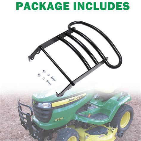 Brush Guard Bumper Kit For John Deere Tractors X300 X500 Lawn Tractors