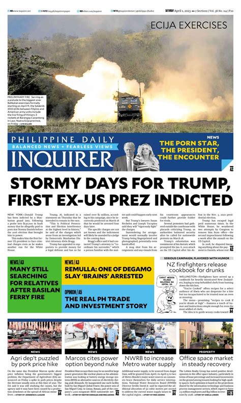 Inquirer On Twitter Todays Inquirer Front Page April 1 2023 More