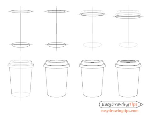 How To Draw A Coffee Cup Step By Step Easydrawingtips