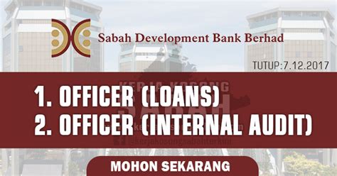 Kerja kosong sekitar lembah klang akan diupdate disini harap maklum. Kerja Kosong Sabah 2017 | Sabah Development Bank Berhad ...