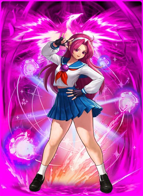 Athena Asamiya Kof Xiii By Emmakof On Deviantart Fighter Girl King Of Fighters Anime Girl Dress