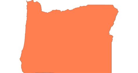 Oregon State Outline Svg And Png Download