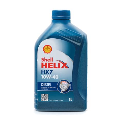 Engine Oil Shell Helix Hx7 Diesel 550040427 10w 40 1l Part Synthetic