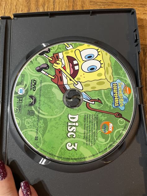 Spongebob Squarepants Complete First Season Disc 3 Dvd Ebay