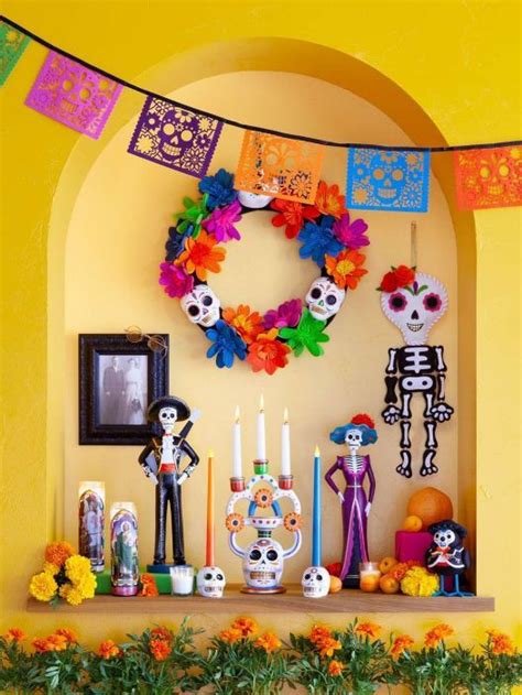 7 altares de Día de muertos creativos que deberías intentar Fiesta