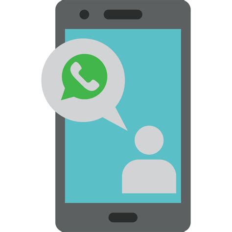 Mobile Phone Whatsapp App Call Cell Icon Free Download