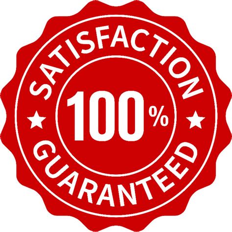Satisfaction Guarantee Customer Reviews