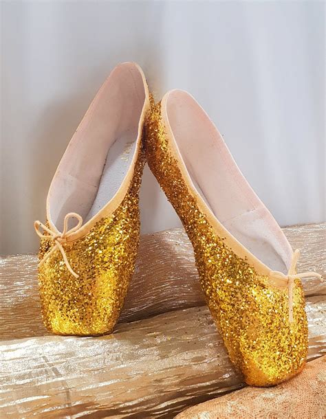 Gold Sparkly Ballet Shoes Ballet Shoes Pointe Shoes Ballet Photos