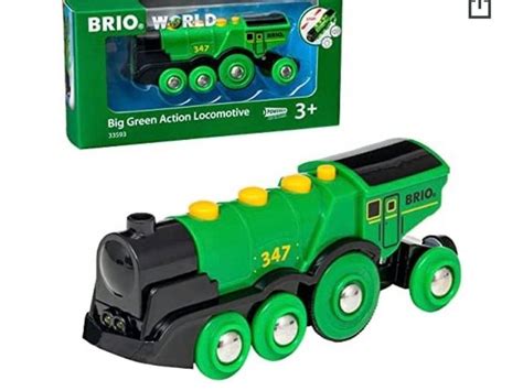 Brio Deluxe Train Set Brio World Big Green Locomotive Age 3 For Sale In