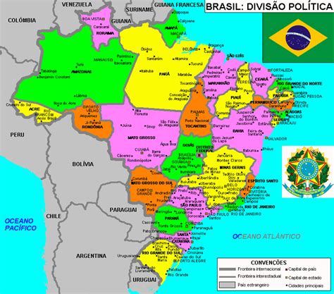 Brazil Map Travelsfinderscom