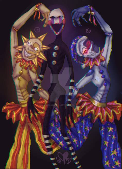 Marionette And The Daycare Attendants By Moondeer1616 On Deviantart