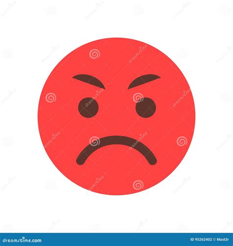 Red Face Emoji